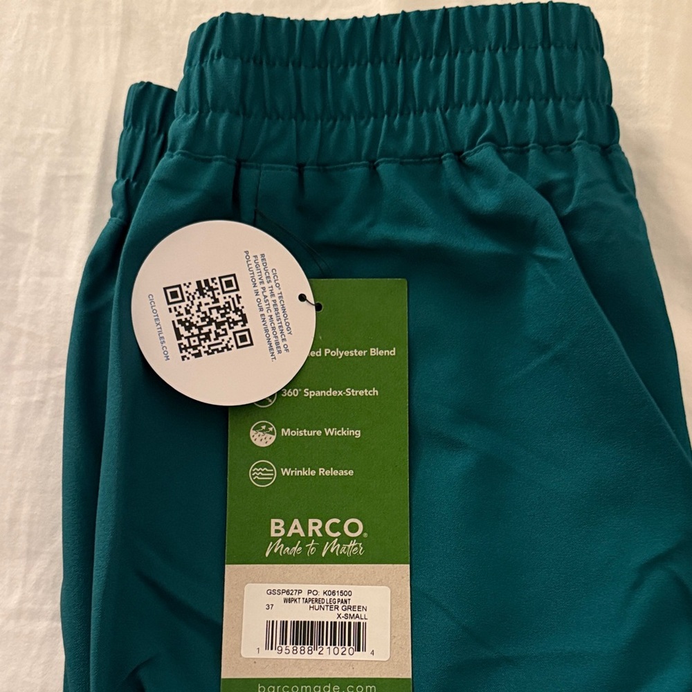 Grey's Anatomy green  Joggers xs